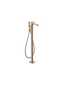 hansgrohe Axor Citterio C Wannenarmatur 49441300 ohne Struktur, Polished Red Gold, bodenstehend, Ausladung 194mm