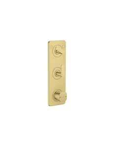 Hansgrohe Axor Citterio C Thermostatmodul 380/120, 49700950 Unterputz, mit Platte für 2 Verbraucher