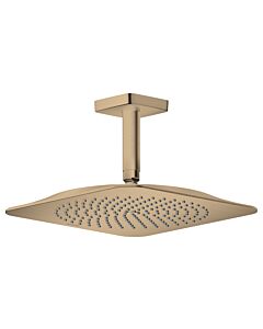 hansgrohe Axor Citterio C douche de tête 28793140 1jet avec raccordement au plafond, pression de débit minimale 2000 bar, bronze brossé