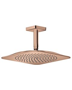hansgrohe Axor Citterio C head shower 270 1jet EcoSmart 28793300 ceiling connection, polished red gold optic