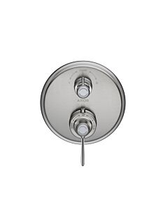 hansgrohe Axor Montreux hansgrohe Axor Montreux concealed thermostatic mixer, with shut-off / diverter valve, lever handle, brushed nickel