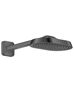 hansgrohe Axor ShowerSphere Kopfbrause 39754340 250x160mm, mit Brausearm, 1jet, 10,5 l/min, brushed black chrome