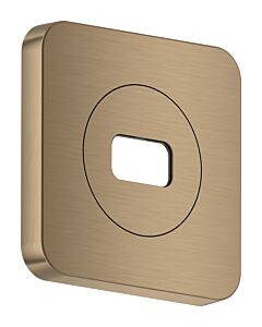 Rosace Hansgrohe Axor ShowerSphere 39769140 120/120 Softsquare, bronze brossé