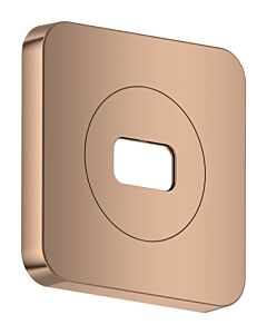 hansgrohe Axor ShowerSphere Rosette 39769300 120/120 softsquare, polished red gold