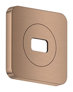 Rosace Hansgrohe Axor ShowerSphere 39769310 120/120 Softsquare, or rouge brossé
