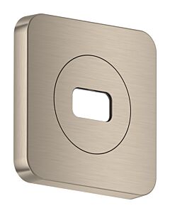 Rosace de douche Hansgrohe Axor ShowerSphere 39769820 120/120 Softsquare, nickel brossé