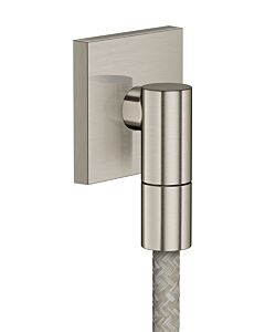 Raccord mural AXOR hansgrohe 36738800 carré G1/2&quot; en acier inoxydable optique
