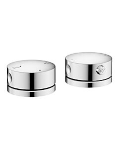hansgrohe AXOR One 2-Loch Wannenrandarmatur 48470000 mit Thermostat, chrom