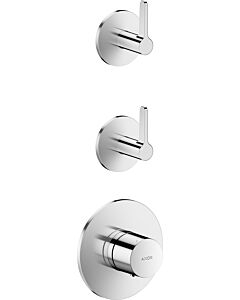 hansgrohe AXOR One Thermostatmodul 48722000 Unterputz, 2 Verbraucher, mit Hebelgriff, chrom
