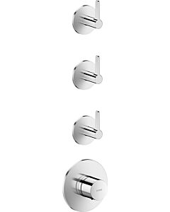 hansgrohe AXOR One Thermostatmodul 48723000 Unterputz, 3 Verbraucher, mit Hebelgriff, chrom