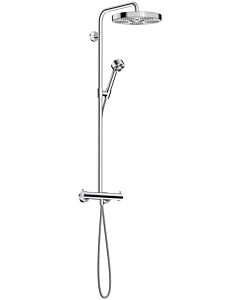 hansgrohe AXOR One Duschsystem mit Thermostat und Duschkopf 280 48794000 Unterputz, Fertigmontageset ,1 Strahlart, 13,2 l/min, chrom
