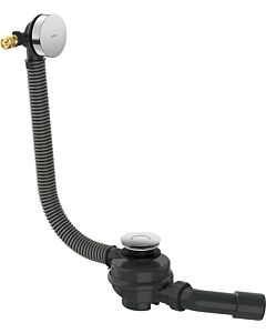 hansgrohe AXOR Flexaplus Complete Set 42541000 Drain and Overflow for Bathtub, Chrome