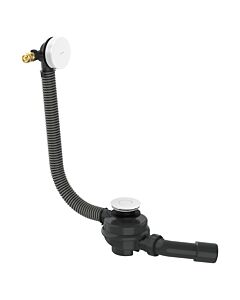 hansgrohe AXOR Exafill Komplettset 42540700 Wanneneinlauf, Ab- und Überlauf für Badewanne, mattweiß