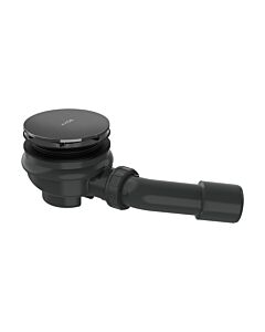 hansgrohe AXOR Staro Komplettset 42542330 Ablaufgarnitur für Duschwanne, polished black chrome