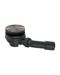 hansgrohe AXOR Staro Komplettset 42542340 Ablaufgarnitur für Duschwanne, brushed black chrome