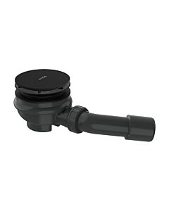 hansgrohe AXOR Staro Komplettset 42542670 Ablaufgarnitur für Duschwanne, mattschwarz