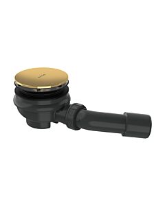 hansgrohe AXOR Staro Komplettset 42542990 Ablaufgarnitur für Duschwanne, polished gold optic