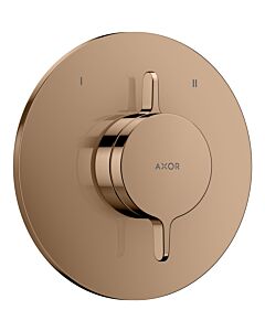 hansgrohe AXOR One Mischer 48415300 Unterputz für 2 Funktionen, polished red gold