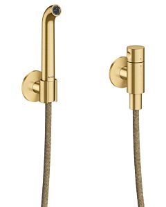 hansgrohe AXOR One pouring spout set 48655250 with backflow preventer, brushed gold optic