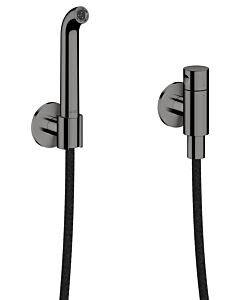 hansgrohe AXOR One Gießrohrset 48655330 mit Rückflussverhinderer, polished black chrome
