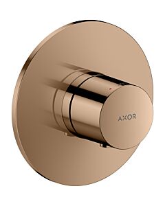 hansgrohe AXOR One thermostat 48711300 flush-mounted, polished red gold