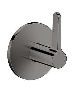 hansgrohe AXOR One Absperrventil 48772330 Unterputz, polished black chrome, mit Hebelgriff