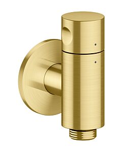 hansgrohe AXOR One Wandanschluss Stop 48781950 mit Absperrventil, brushed brass