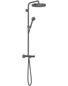 hansgrohe AXOR One Duschsystem mit Thermostat und Duschkopf 280 48794340 Unterputz, Fertigmontageset, 1 Strahlart, 13,2 l/min, brushed black chrome