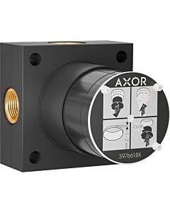 Unité de base Hansgrohe Axor ShowerSphere 39766180 Rp 1/2, pour douche de tête 2 jets, avec raccordement au plafond