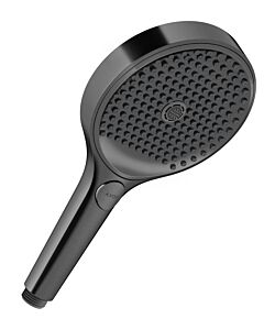 Douchette Hansgrohe AXOR ShowerSolutions 39773340 130 mm, 3 jets, EcoSmart, 8 l/min, chrome noir brossé