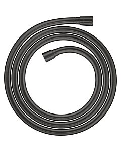 hansgrohe Axor One flexible de douche 28624340 effet métal, conique des deux côtés, 2 m, chrome noir brossé