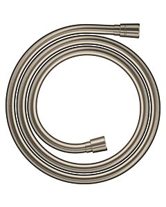 Flexible de douche Hansgrohe Axor One 28626820, effet métallique, conique aux deux extrémités, 1,6 m, nickel brossé