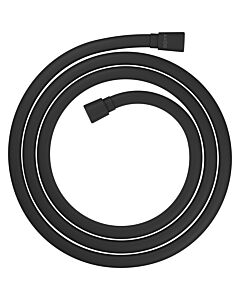 hansgrohe Axor One shower hose 28624670 metal effect, conical on both sides, 2 m, matt black