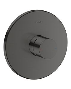 hansgrohe Axor Uno set prêt à monter 45605340 mitigeur de douche à encastrer, avec poignée zéro, chrome noir brossé