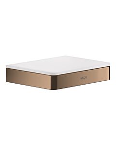 hansgrohe Axor shelf 42840310 150 mm, brushed red gold