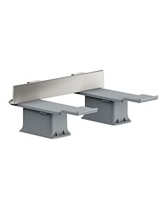 hansgrohe Axor adapter set 42870800 stainless steel look