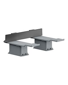 hansgrohe Axor adapter set 42870330 polished black chrome