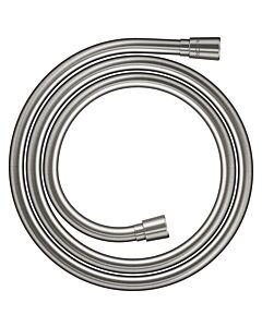 Flexible de douche Hansgrohe Axor One 28626800, effet métallique, conique aux deux extrémités, 1,6 m, finition inox
