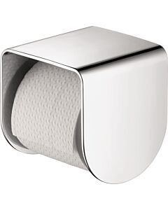 hansgrohe Axor Papierrollenhalter 42436330 with shelf, polished black chrome