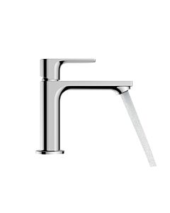 hansgrohe Rebris E Waschtischarmatur 72557000 mit Zugstangen-Ablaufgarnitur, chrom