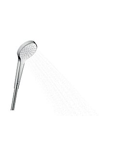 hansgrohe Croma Select S 1jet Handbrause 26804400 weiß chrom, DN15, Brausekopf Ø110mm