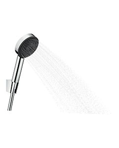 hansgrohe Ensemble de support de douche Pulsify S 1jet 24301000 avec flexible de douche 125cm, chromé