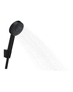hansgrohe Pulsify S Brausehalterset 24301670 mit Duschschlauch 125cm, mattschwarz
