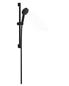 hansgrohe Pulsify Select S set de douche 24161670 3jet, relaxation, avec barre de douche 65cm, EcoSmart, noir mat