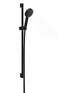hansgrohe Pulsify Select Brauseset 24171670 3jet, Relaxation, mit Brausestange 90cm, EcoSmart, mattschwarz