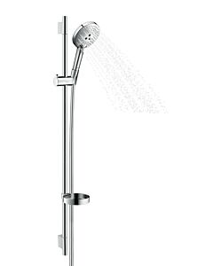 hansgrohe Raindance Select Brauseset 26633000 S 120, chrom, mit 90 cm Brausestange, EcoSmart