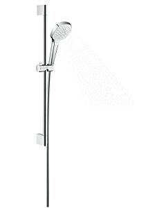 hansgrohe Croma Select E Combi shower set 27081400 white-chrome, 65 cm shower set