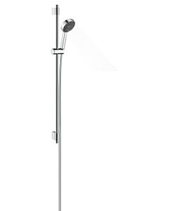 hansgrohe Activera Select S shower set 28050000 2 jet types water-saving with shower rail Varia, Ø 95mm, version 105, chrome