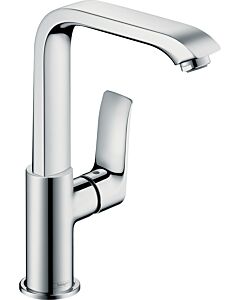 hansgrohe Metris 230 mitigeur lavabo 31081000 chromé , avec bec orientable, sans garniture de vidange