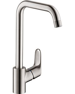 hansgrohe Küchenarmatur Focus E² 31822000 Niederdruck, schwenkbarer Auslauf, chrom